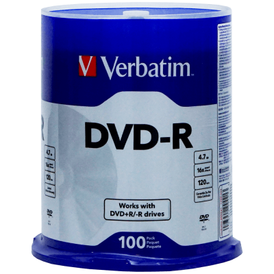 Dvd-r Verbatim 4.7 gb 100 buc